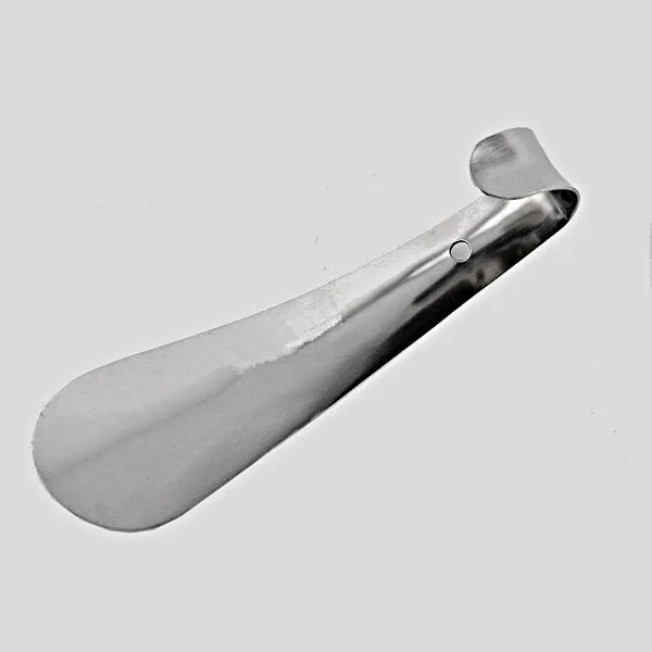 15cm Professional Silver Shiny Metal Shoe Horn