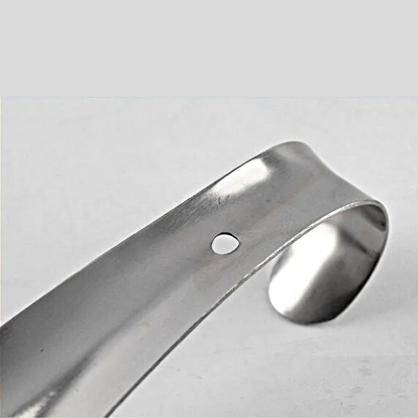 15cm Professional Silver Shiny Metal Shoe Horn