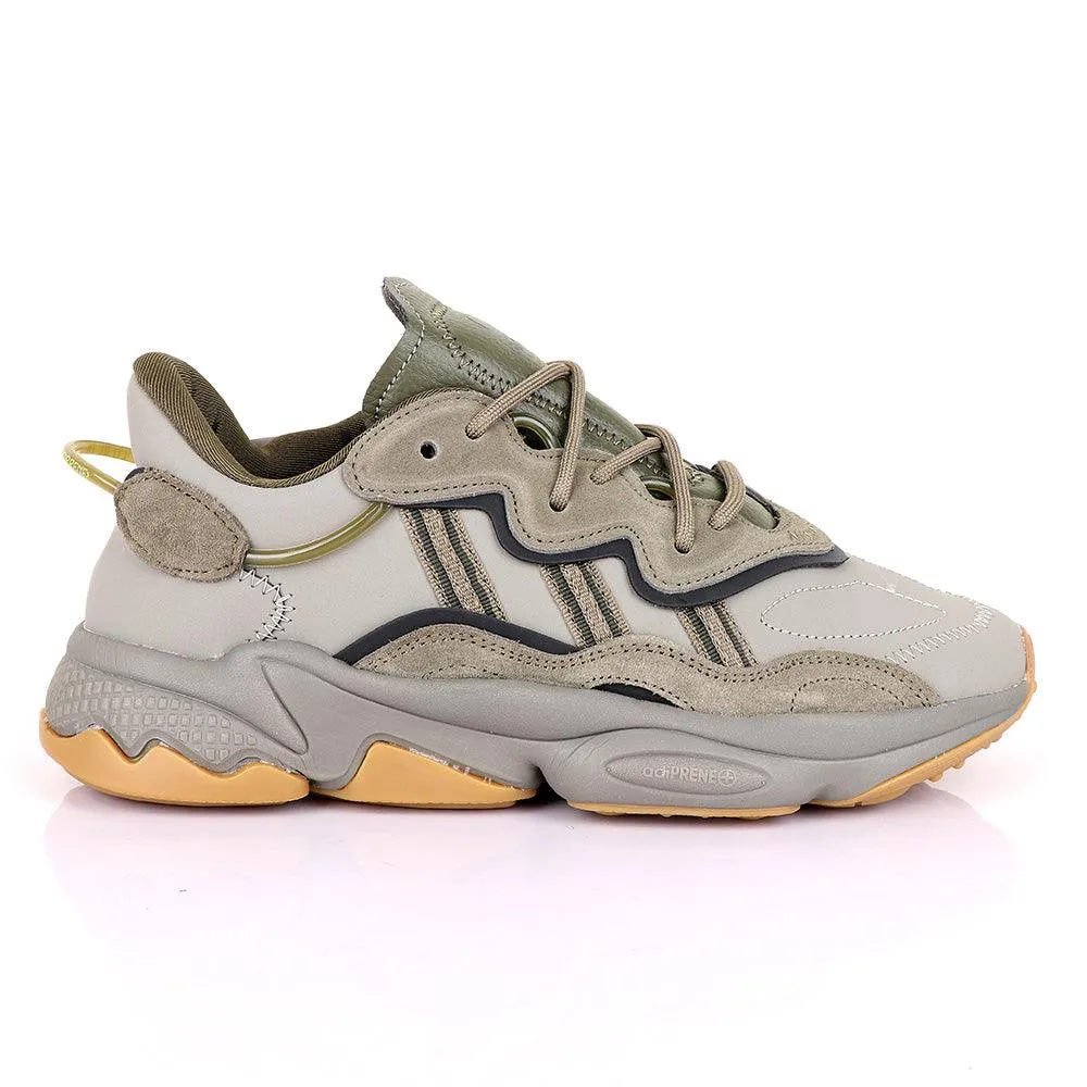 AD Simplified Ozweego Grey Sneaker