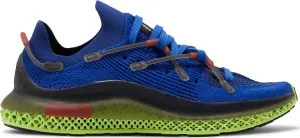 Adidas 4D Fusio 'Bold Blue Light Flash Yellow' sneakers, blue