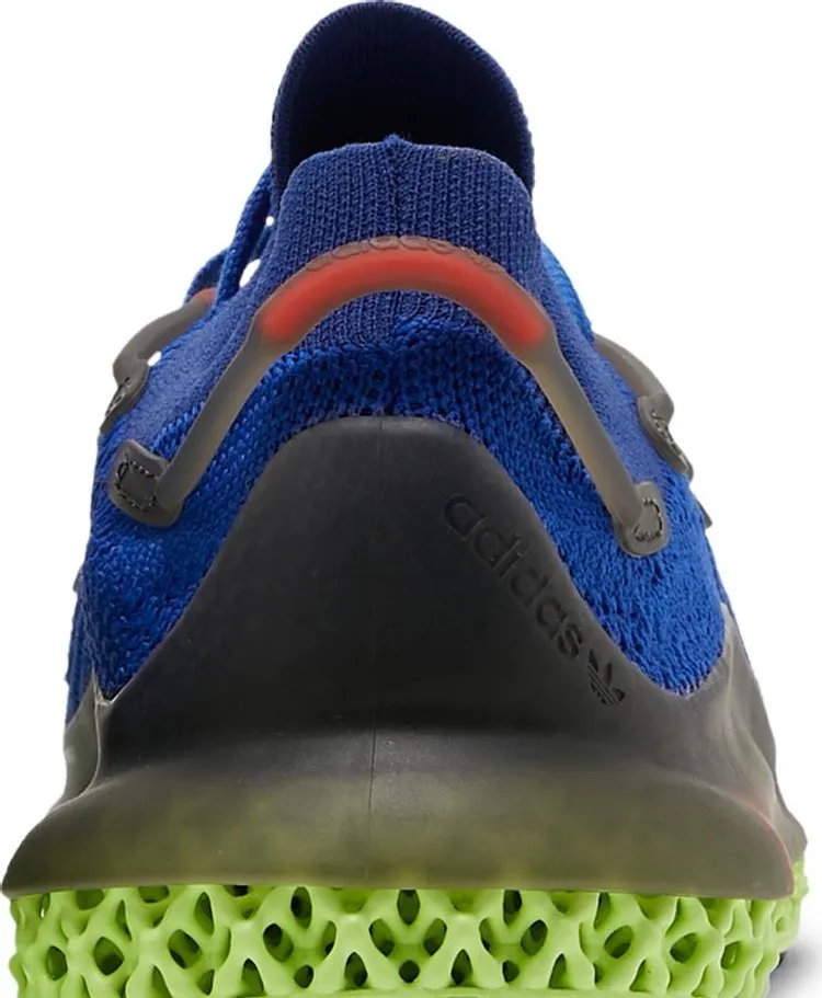 Adidas 4D Fusio 'Bold Blue Light Flash Yellow' sneakers, blue