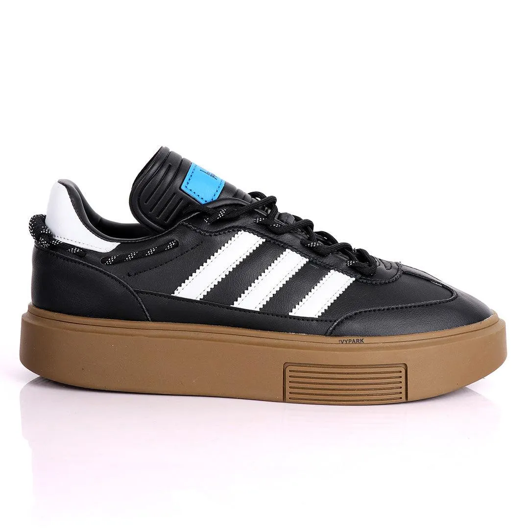 Adidas Lvy-Park Black And Green Sneakers