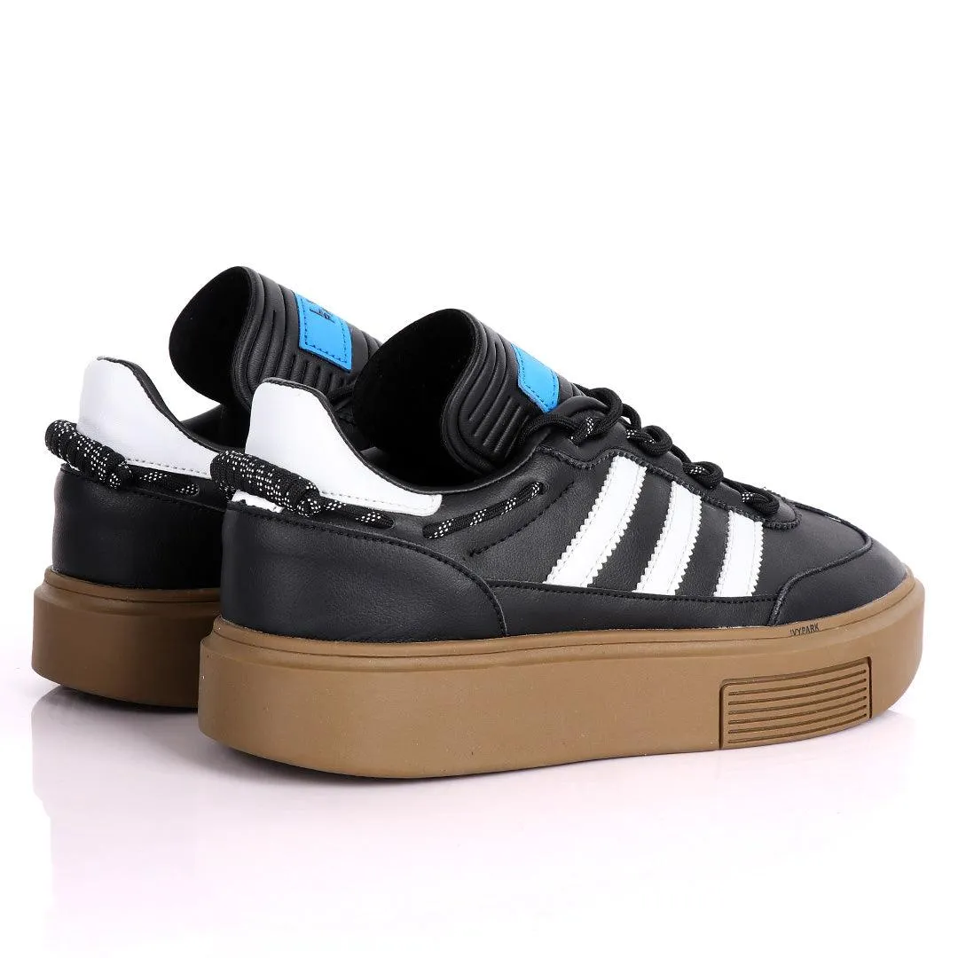 Adidas Lvy-Park Black And Green Sneakers