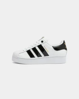 Adidas Women's Superstar Bold White/Black/Gold