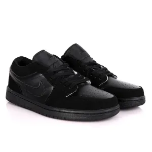 Air Jordan 1 Low All Black Sneakers