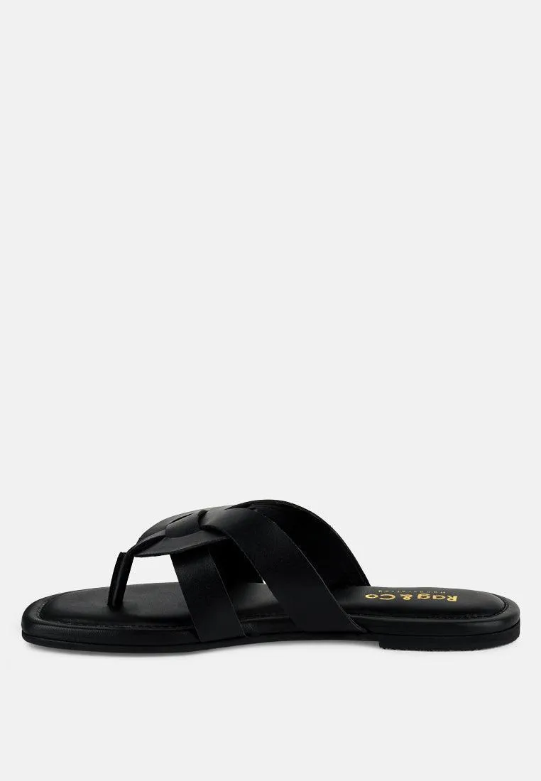 angeles flat slip ons