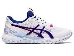 Asics Gel-Tactic White/Dive Blue Womens