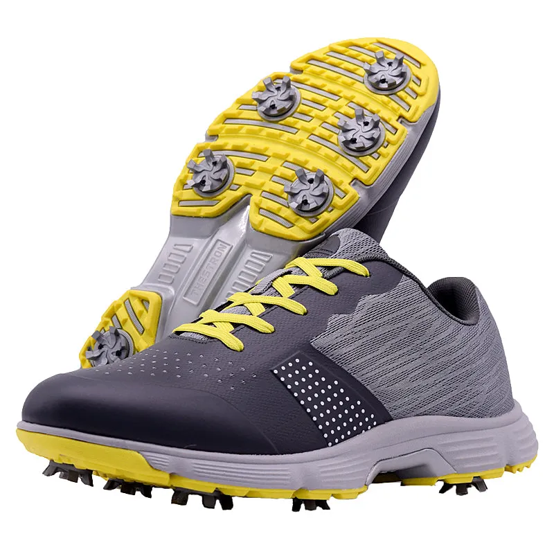 Ask Echo G615 Men's Professional Spikes Golf Shoes