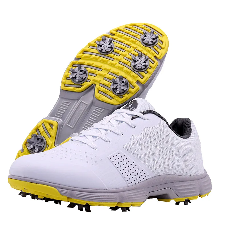 Ask Echo G615 Men's Professional Spikes Golf Shoes