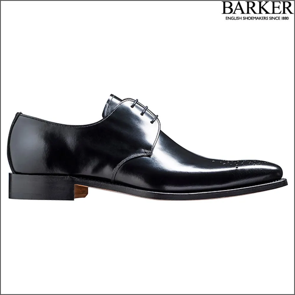 Barker Darlington Black Hi-Shine Derby--