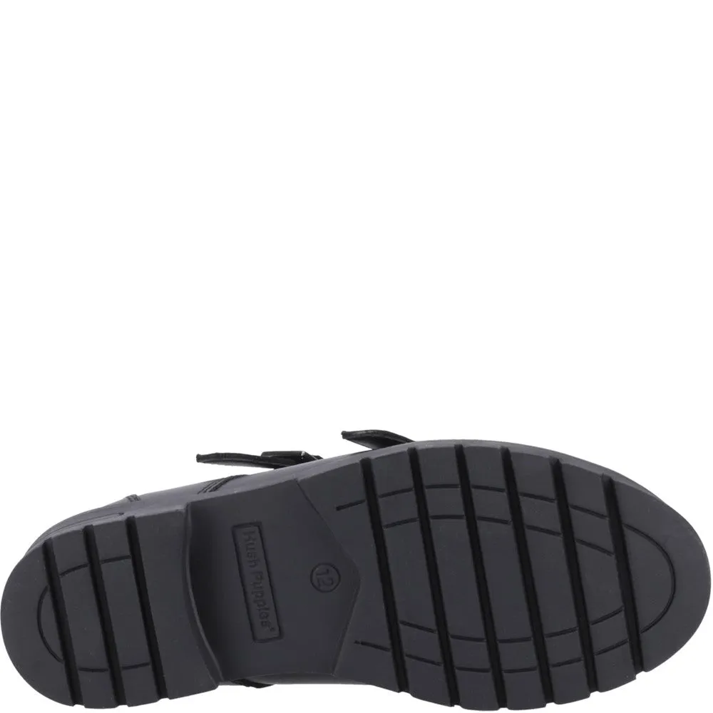 Black Ella Senior School Shoes