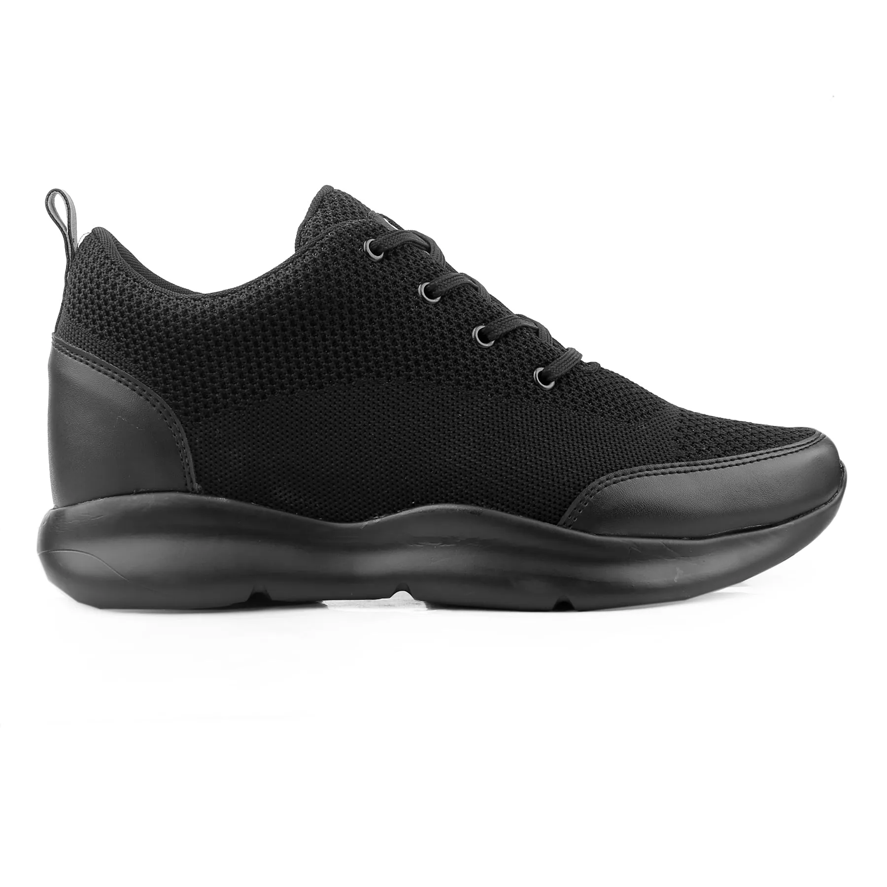 Bxxy New Latest Men's 3 Inch Hidden Height Increasing Stylish Casual Sports Lace-Up Shoes