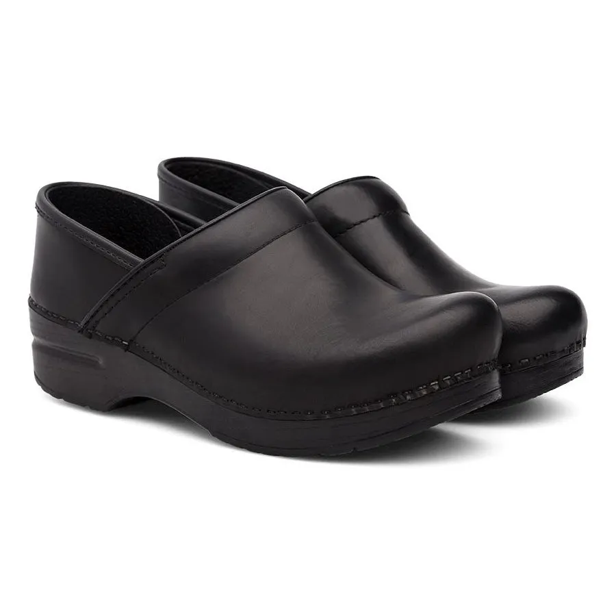 Dansko Men's Professional black cabrio leather