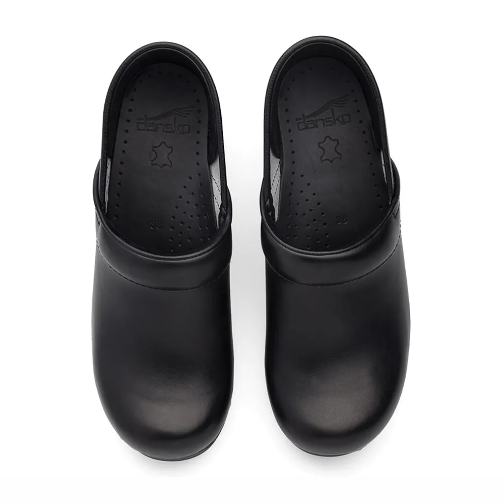 Dansko Wide Pro Black Box Clog