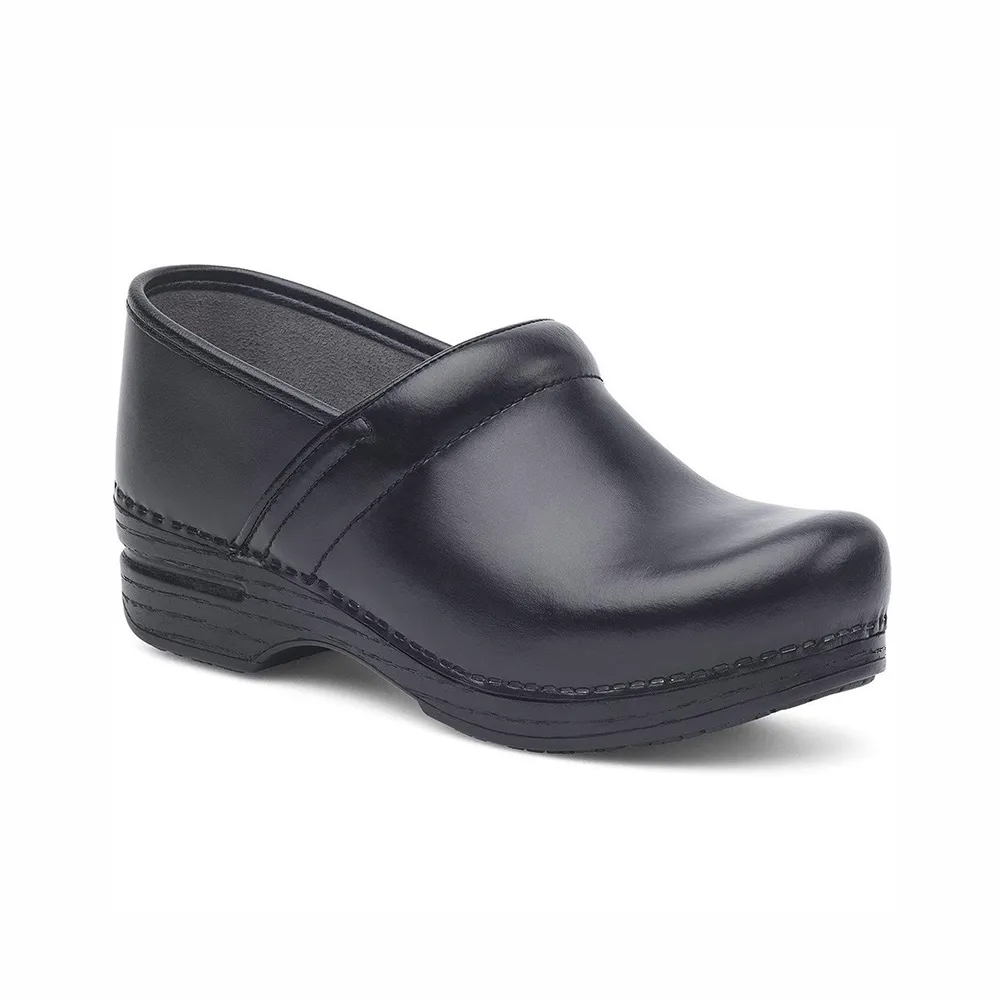 Dansko Wide Pro Black Box Clog