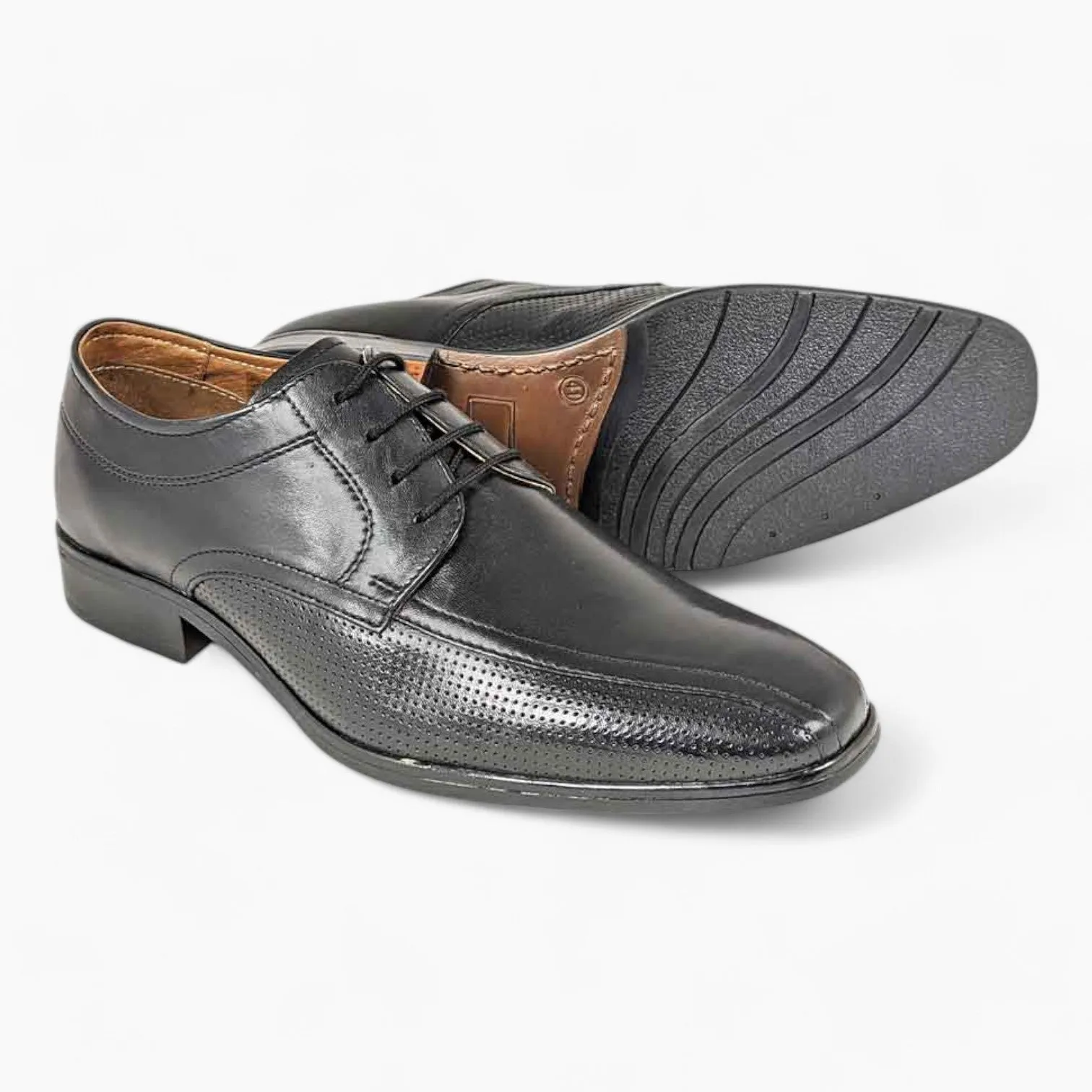 Dubarry Denzil Black Formal Dress Shoe – Sleek Toe Design & Comfortable Arch Support