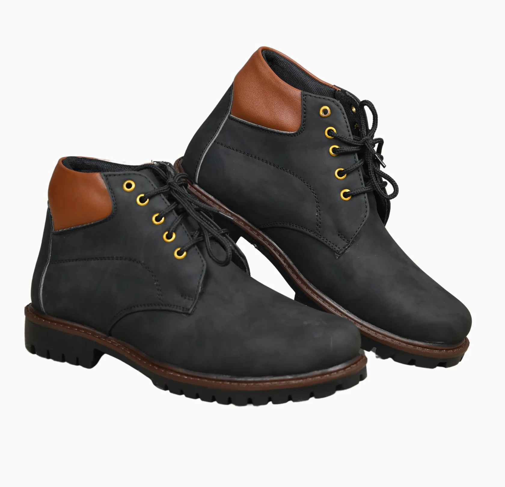 DyDron Black Wood Shoes