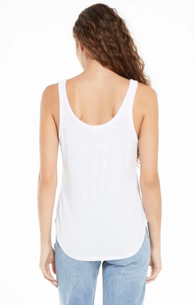 EASY SLUB TANK | WHITE