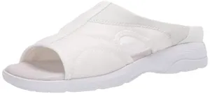 Easy Spirit Womens Tine 2 Slide Sandal White 6.5 Us Pair of Shoes