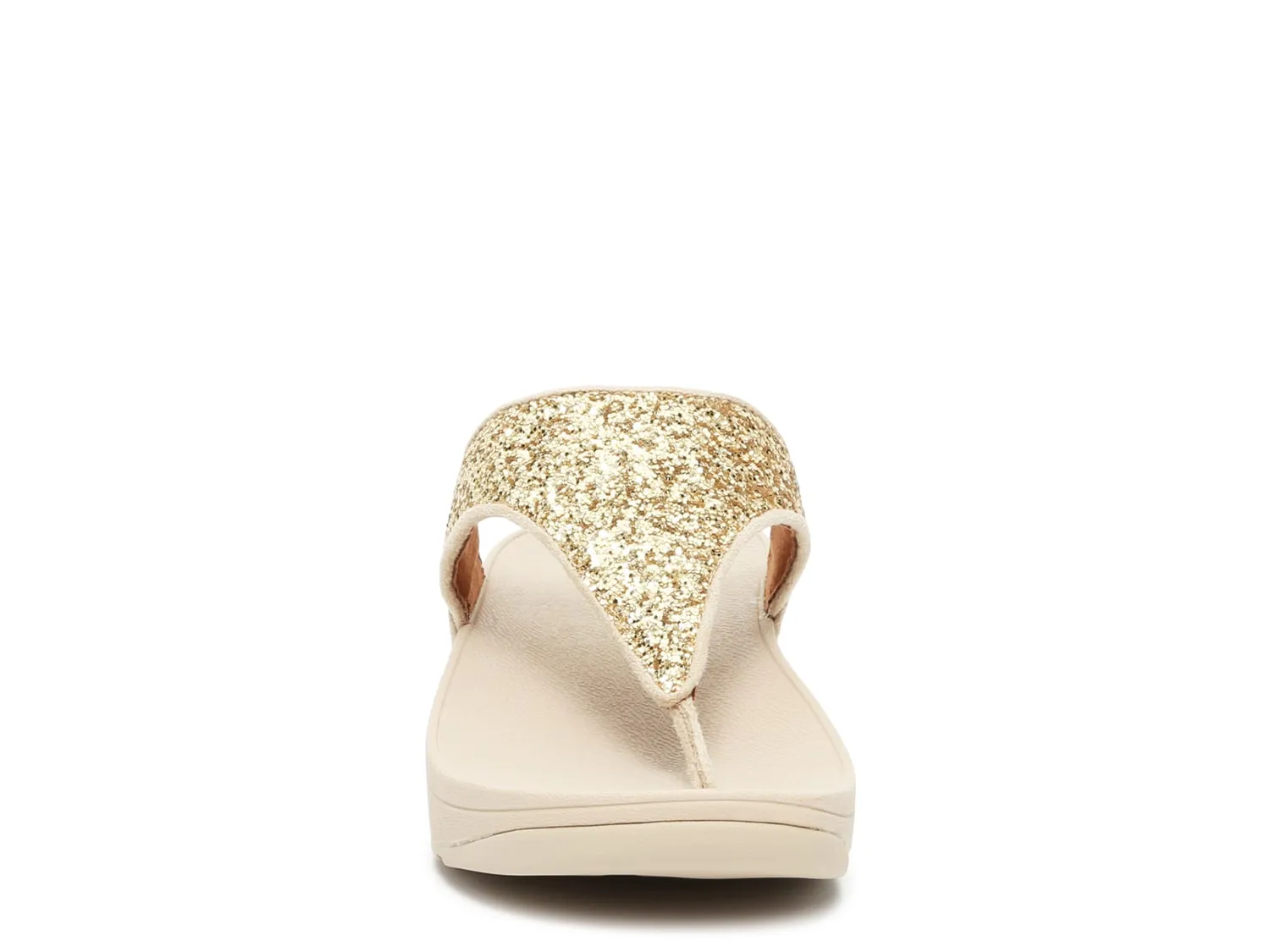 FitFlop Shimma Glitter Wedge Sandals, Gold