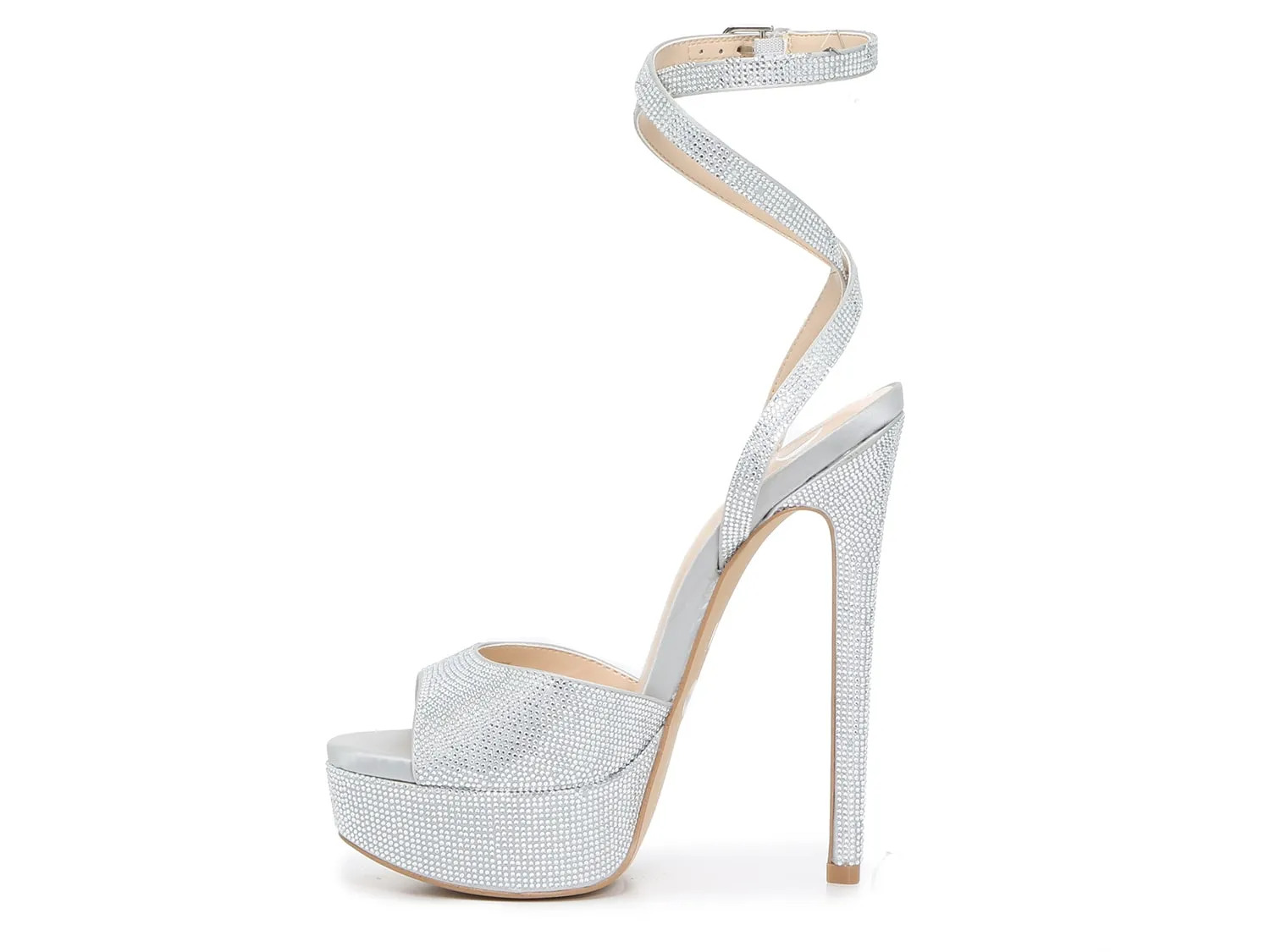 JLo Jennifer Lopez Junnie sandals, beige