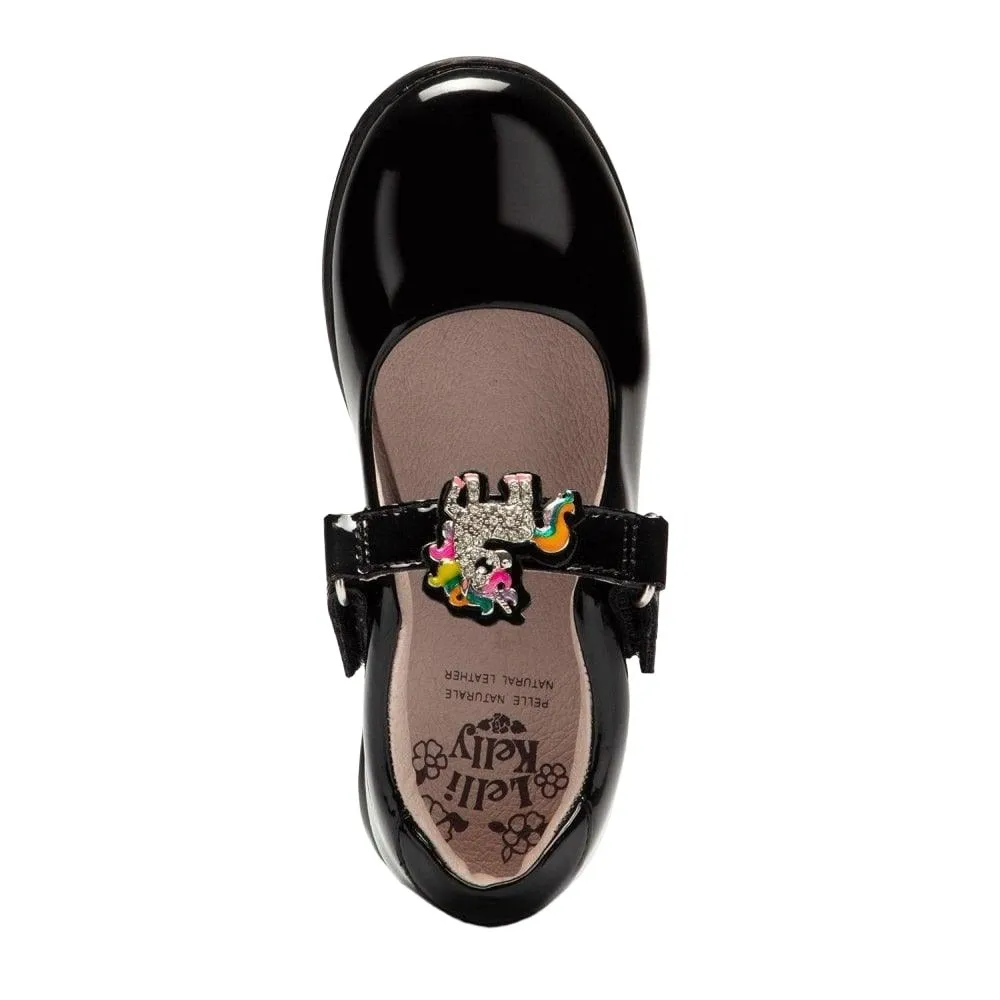 Lelli Kelly Girls Shoe LK8311 Black Patent