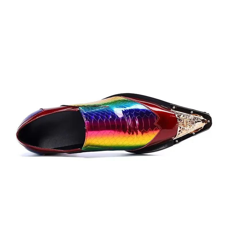 LuxLeather Exotic Slip-on Smart Shoes