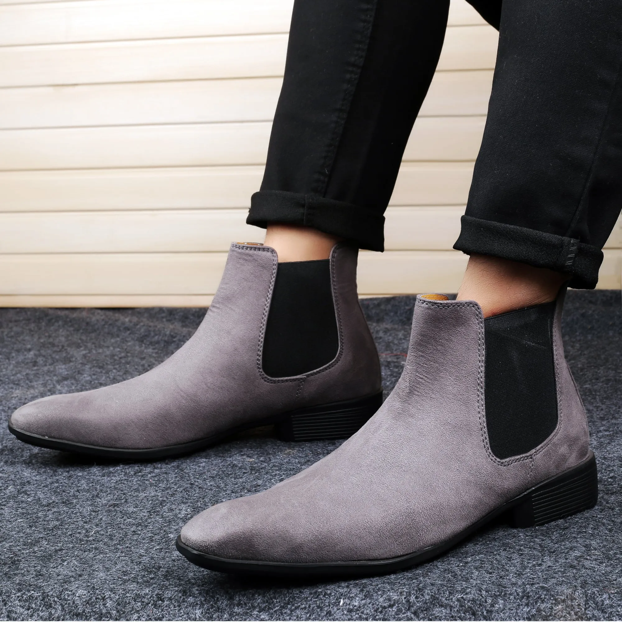 Men's Trendiest Chelsea Suede Boots