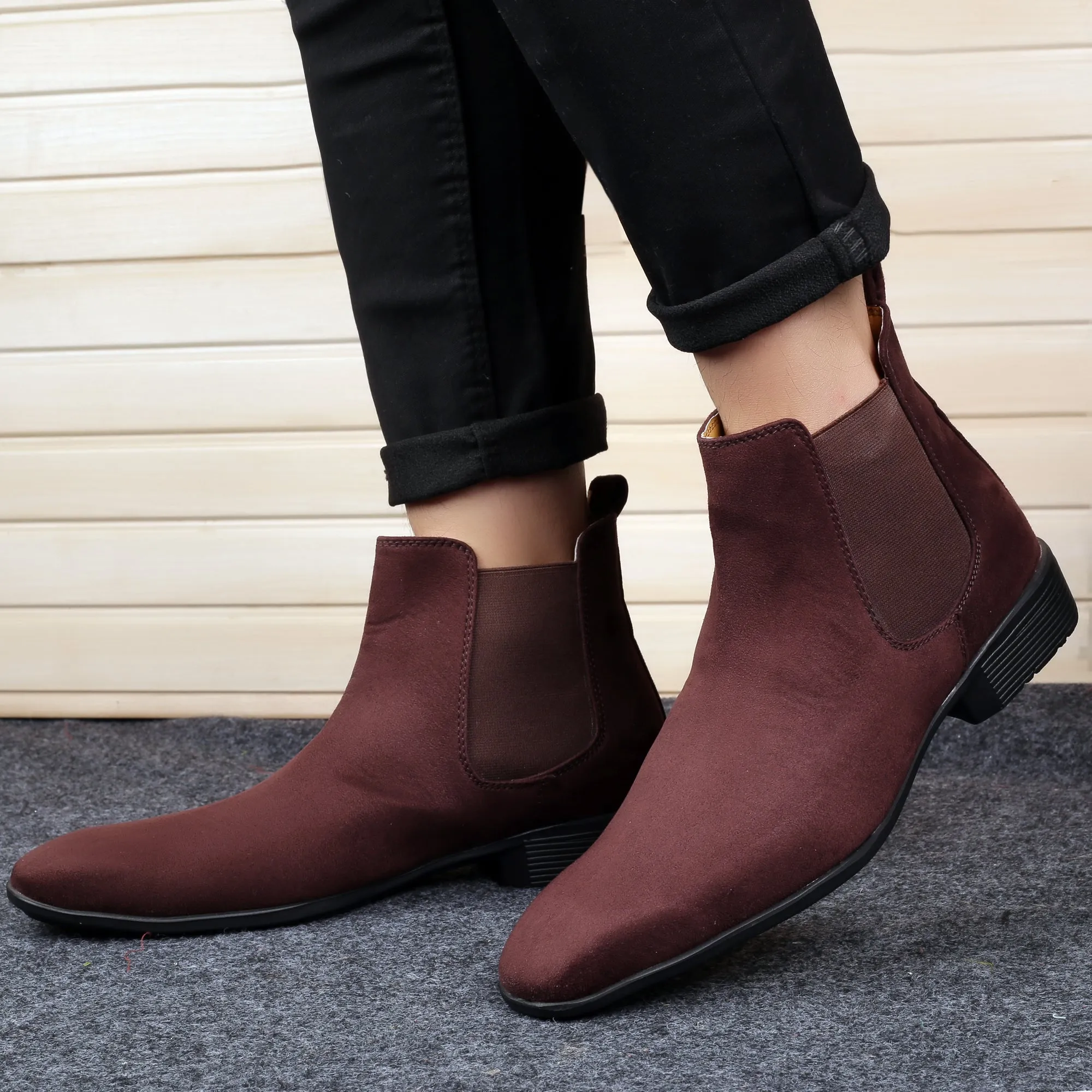 Men's Trendiest Chelsea Suede Boots