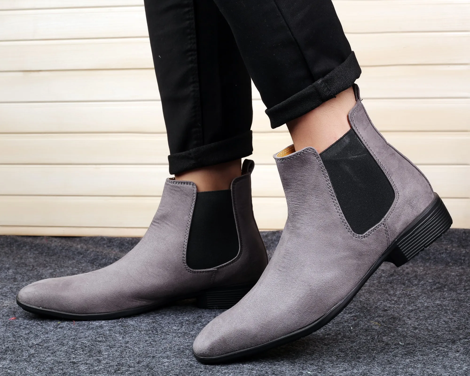 Men's Trendiest Chelsea Suede Boots