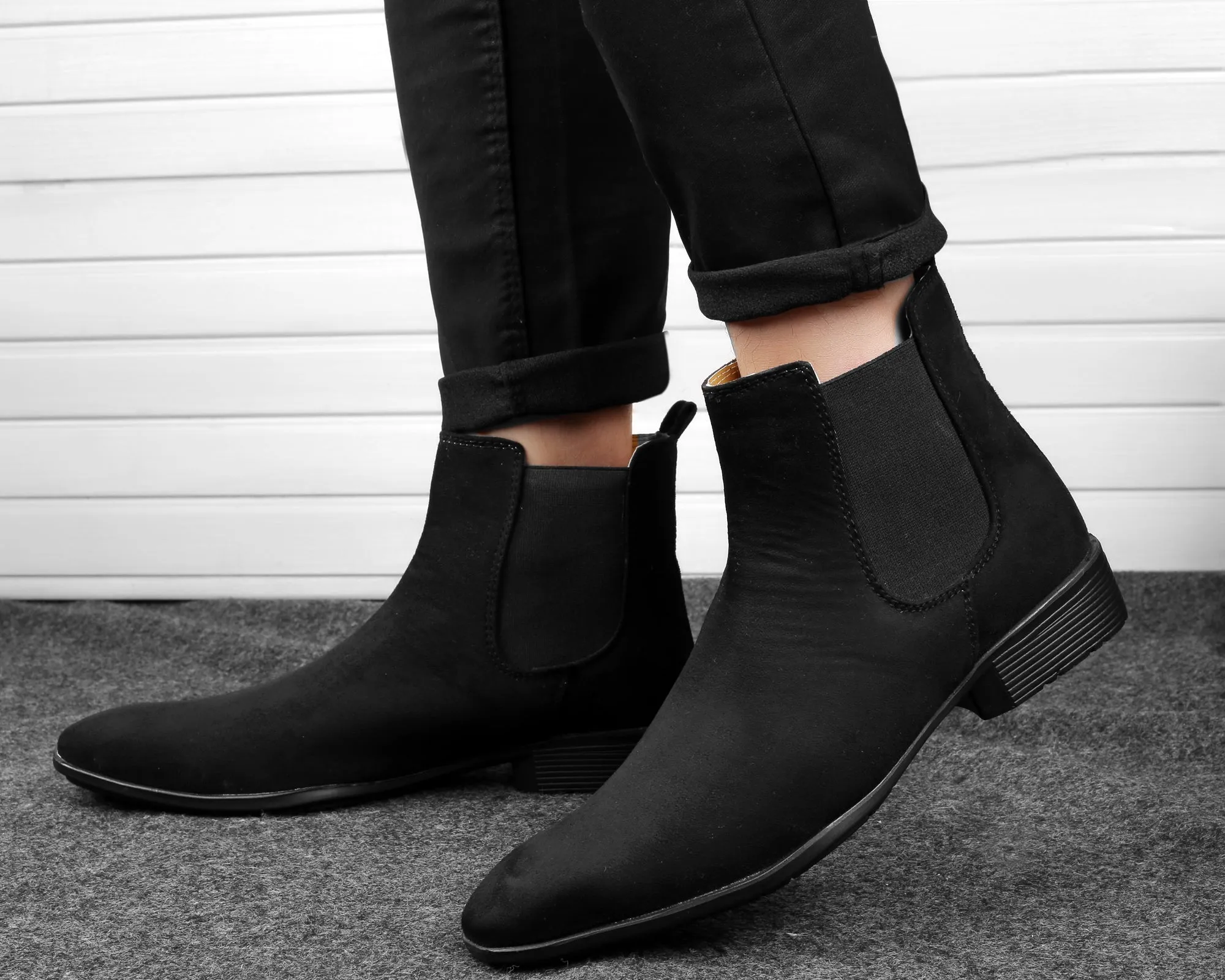 Men's Trendiest Chelsea Suede Boots