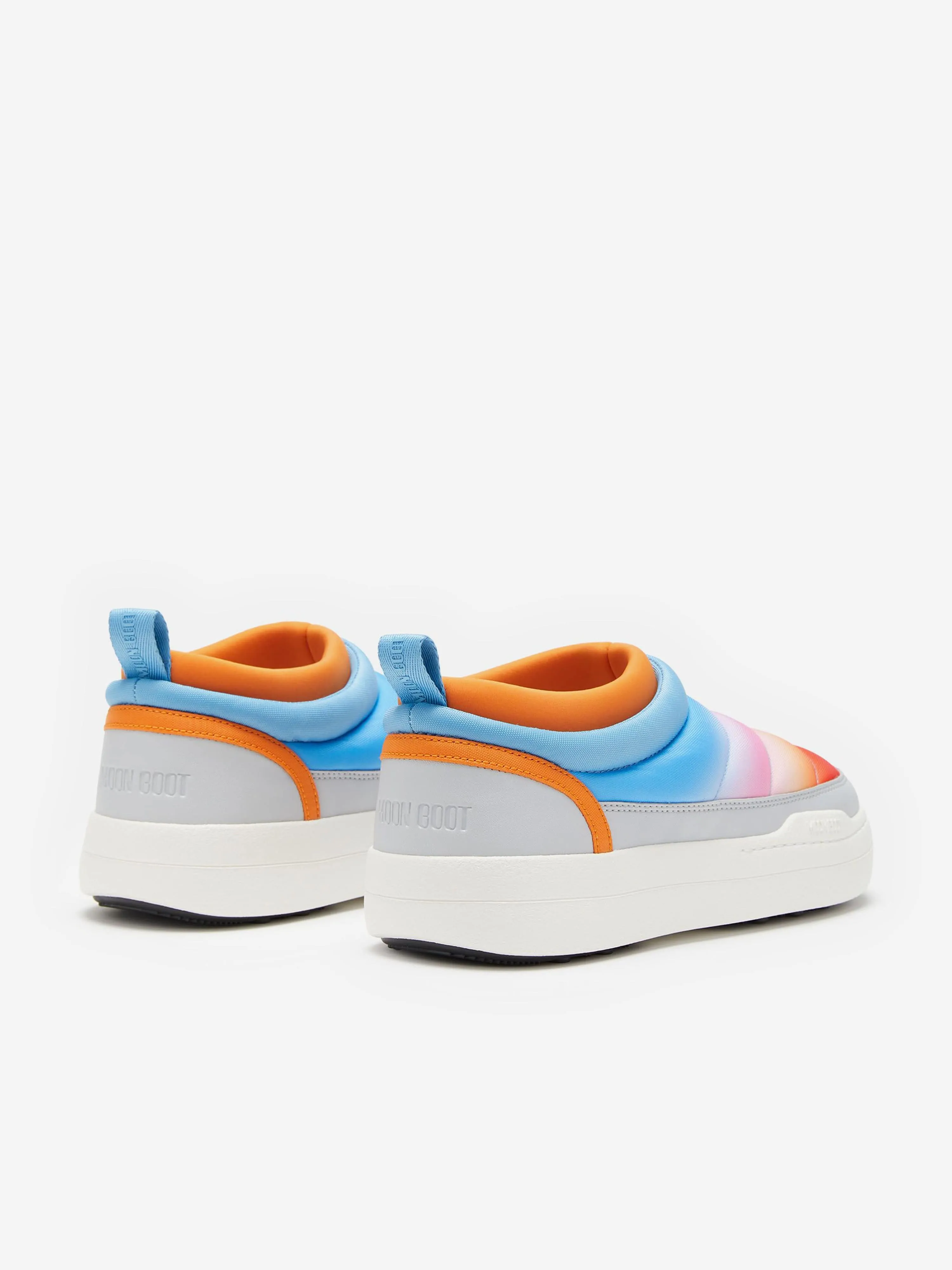 Moon Boot Girls Park Soft Sunrise Shoes in Multicolour