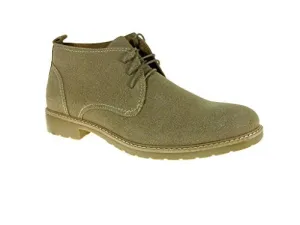 New Men's 51001 Suedette Ankle High Lace Up Casual Boots