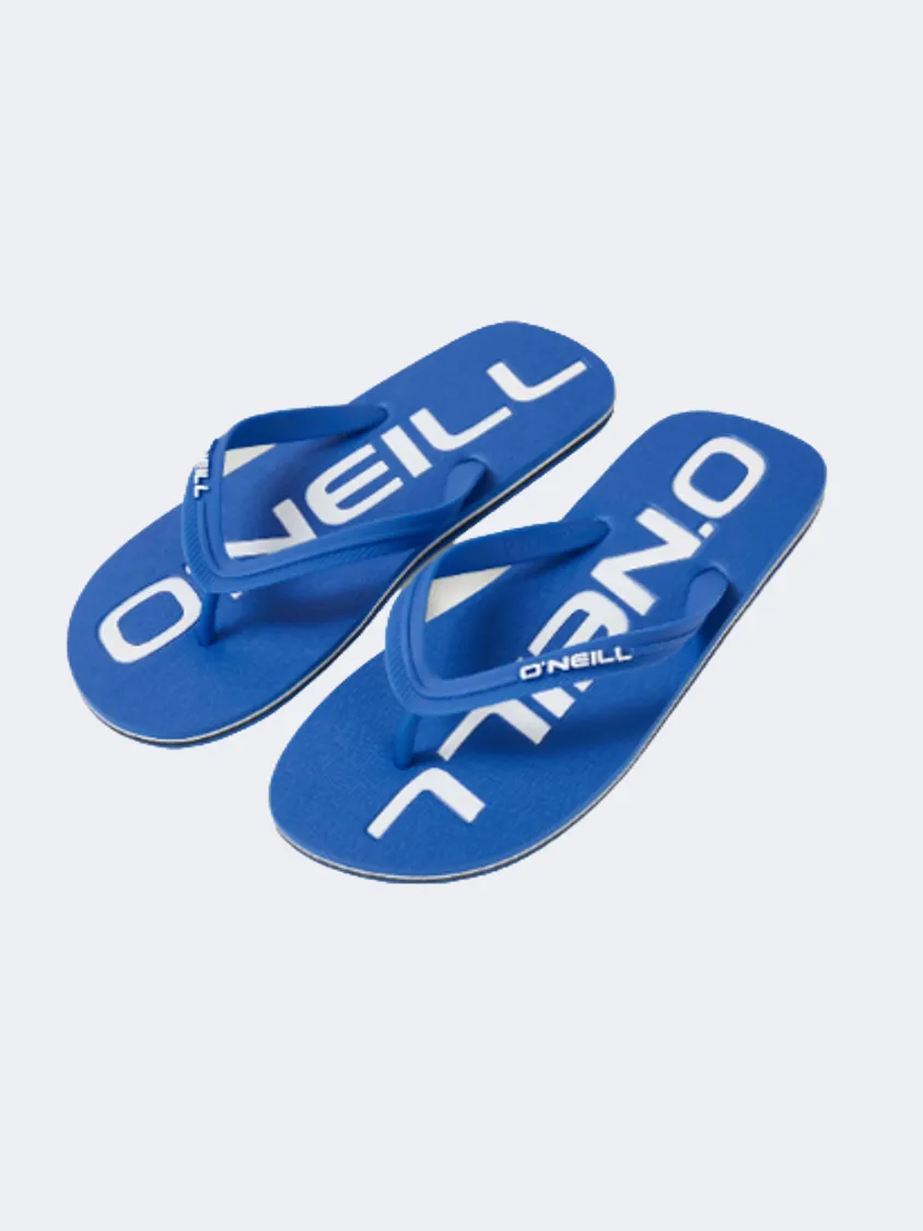 O&#39;Neill Profile Logo Men Beach Slippers Victoria Blue