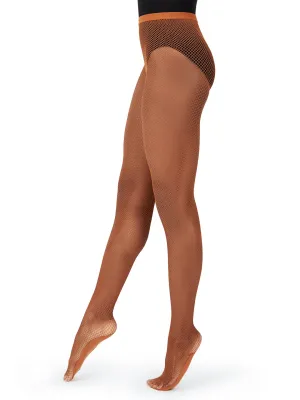 Pridance professional fishnet seamless tight - nude