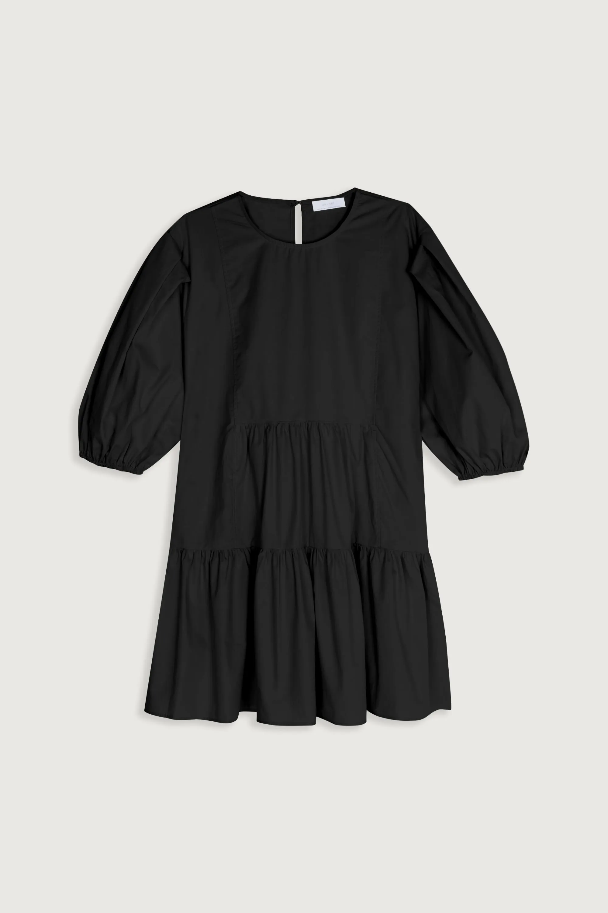 PUFF SLEEVE MINI DRESS