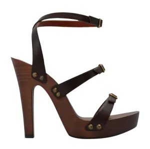 Saint Laurent Womens Shoes In Brown