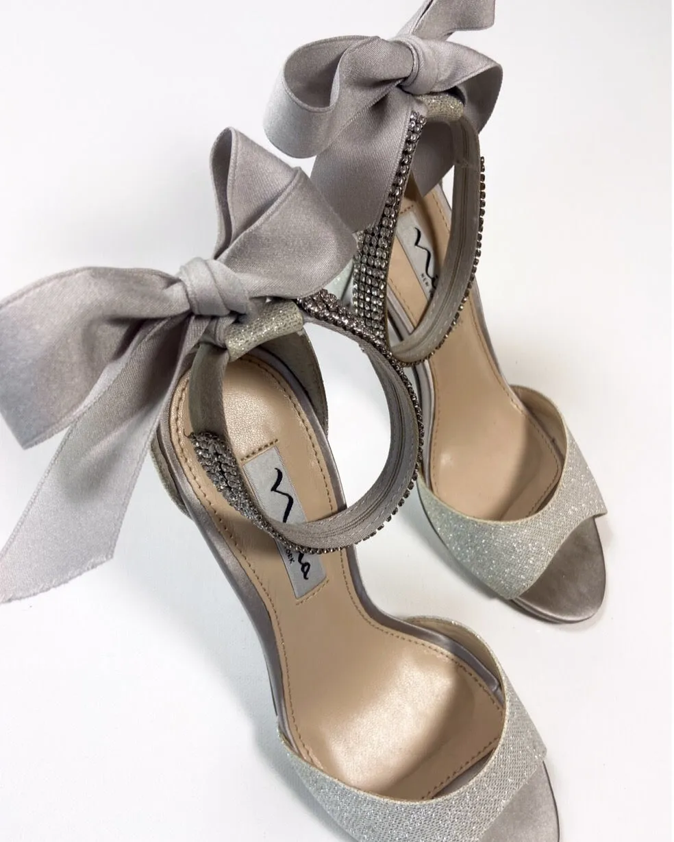 SILVER BLISS HEEL