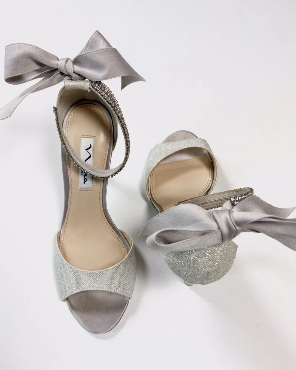 SILVER BLISS HEEL