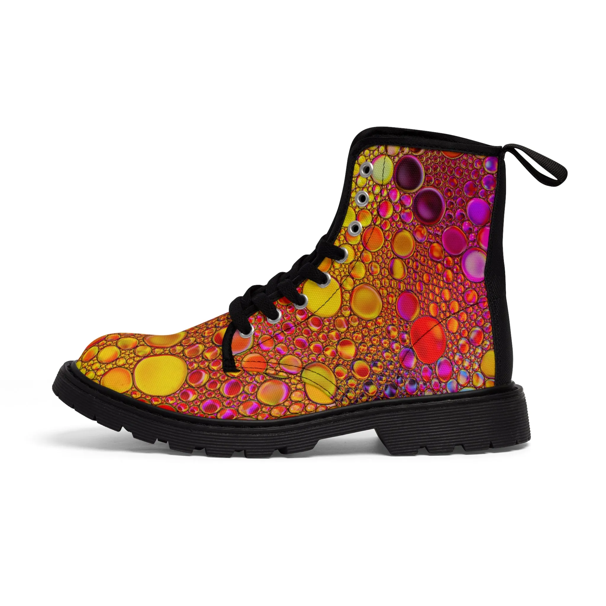 Sparkling Colors - Inovax Woman's Canvas Boots