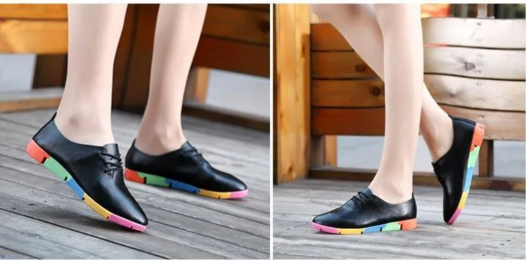 Stylish Genuine Leather Bunion Shoes for Women