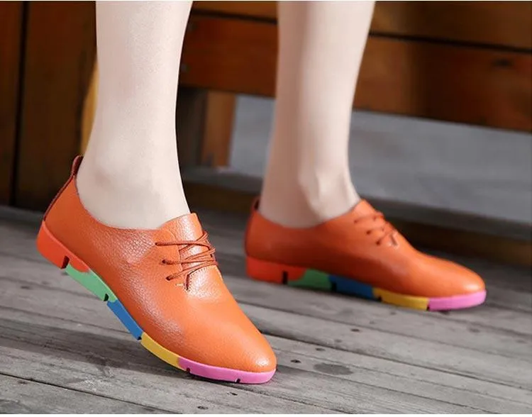 Stylish Genuine Leather Bunion Shoes for Women