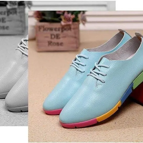 Stylish Genuine Leather Bunion Shoes for Women