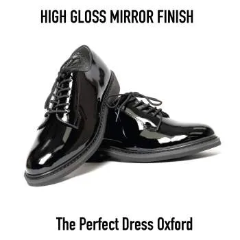 Uniform Hi-Gloss Oxford Dress Shoe