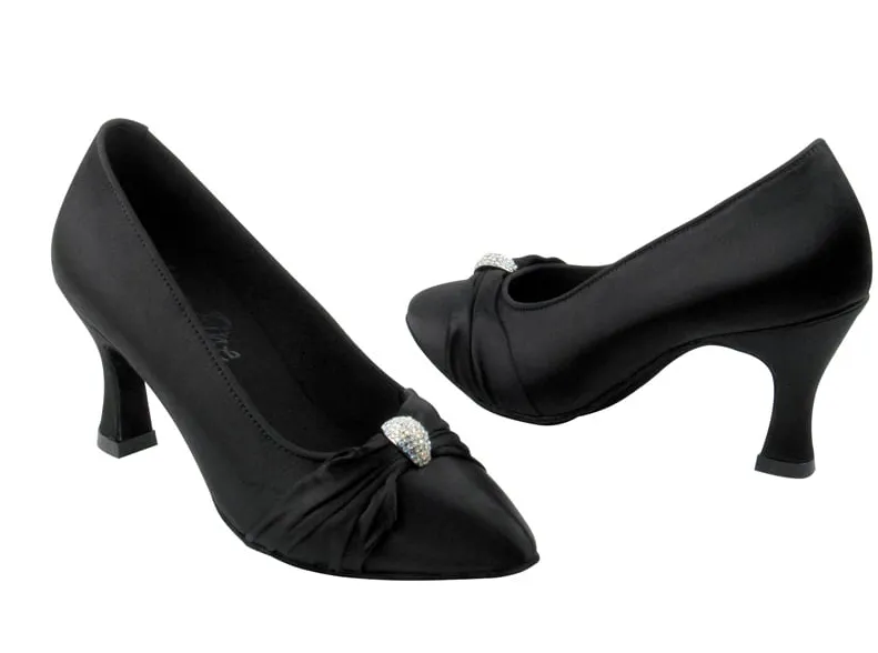 Very Fine Standard Ballroom Shoes with Stoned Bow Knot 9169 In Stock