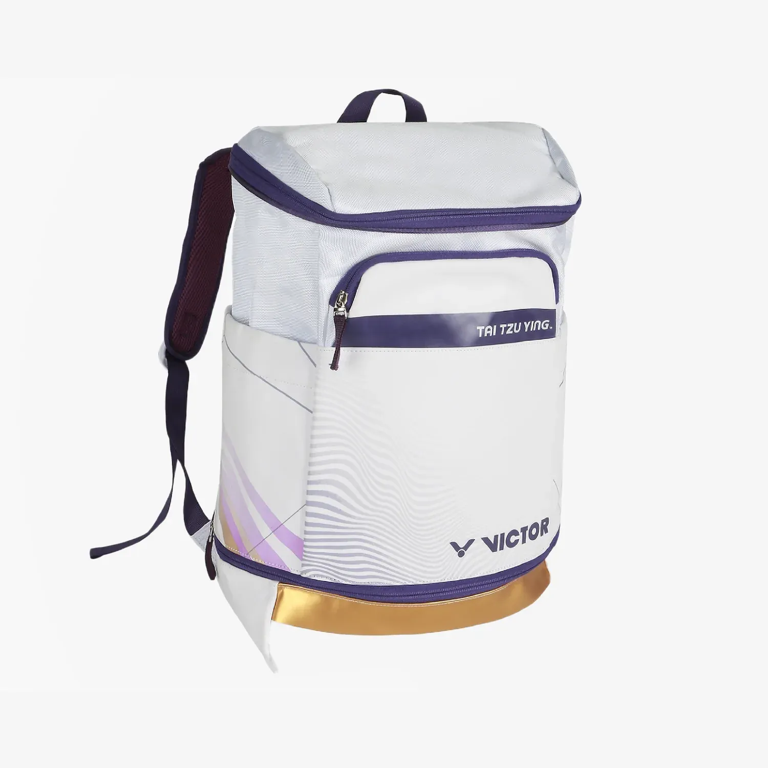 Victor x Tai Tzu Ying Professional Badminton Backpack BR3025 (White/Purple) 2024